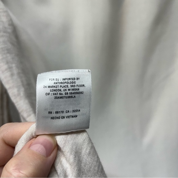 Anthropologie 9-H15 Ivory Blouse - Picture 2 of 9